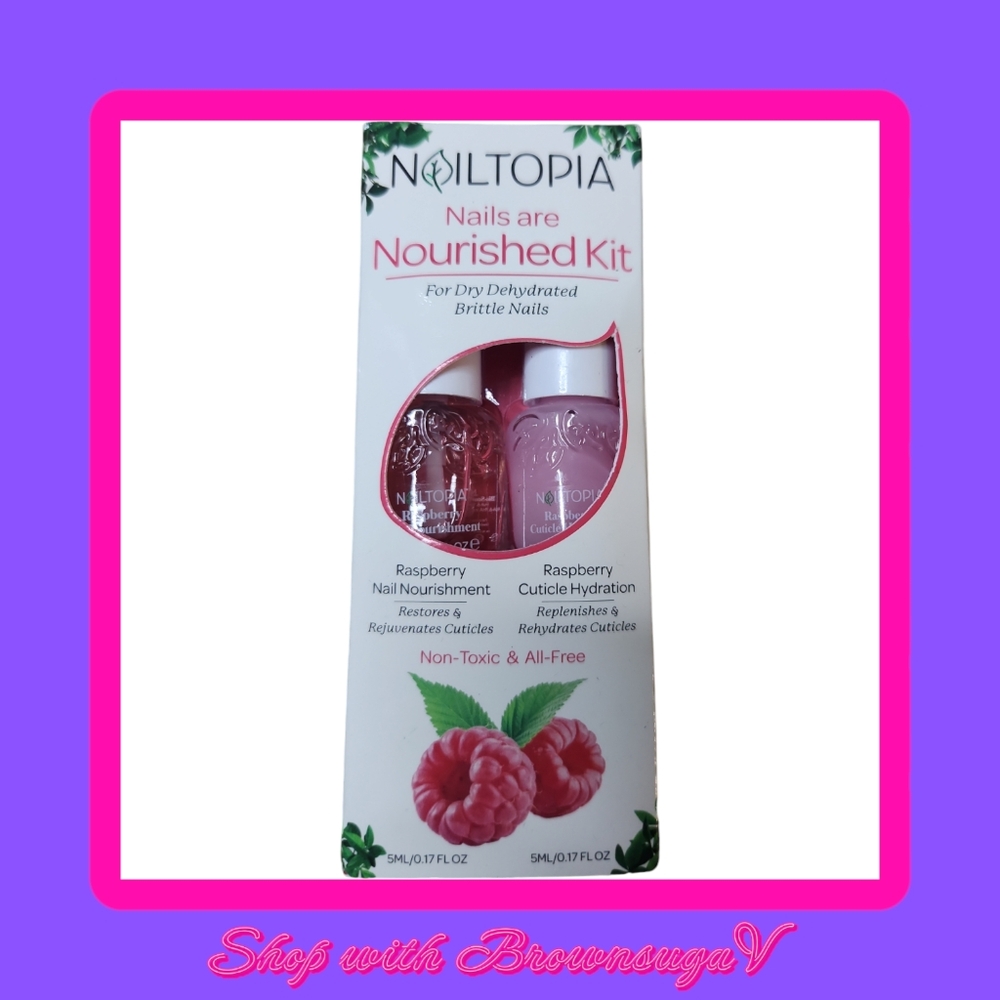 Nails are Nourished Kit by Nailtopia - 2 Pc Kit